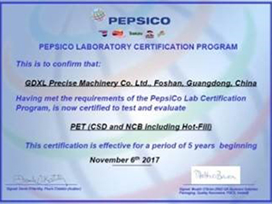 Certificado de acreditación de laboratorio